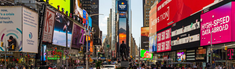 Times Square New York BIllboards