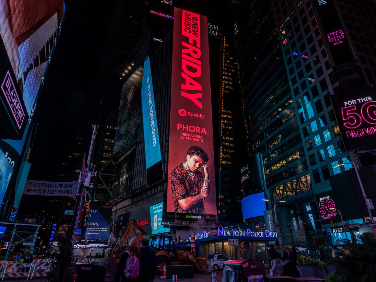 One Times Square Digital Billboard