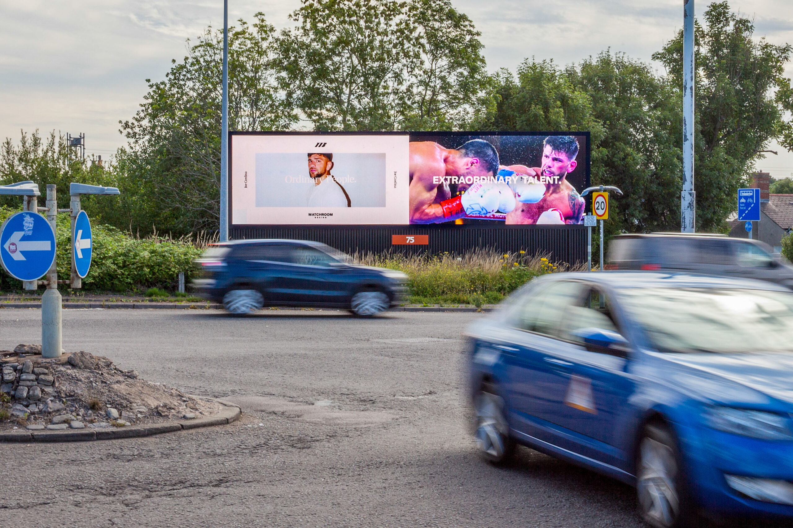 Matchroom Boxing Digital Billboard - Excite Out Of Home How do we measure out of home advertising? This is a campaign example from matchroom boxing in Cardiff.