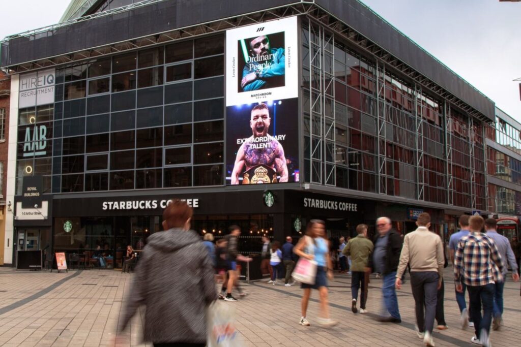Matchroom Boxing - Programmatic DOOH - Excite Out Of Home