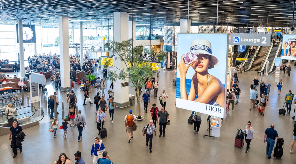 Amsterdam Schiphol Airport Advertising