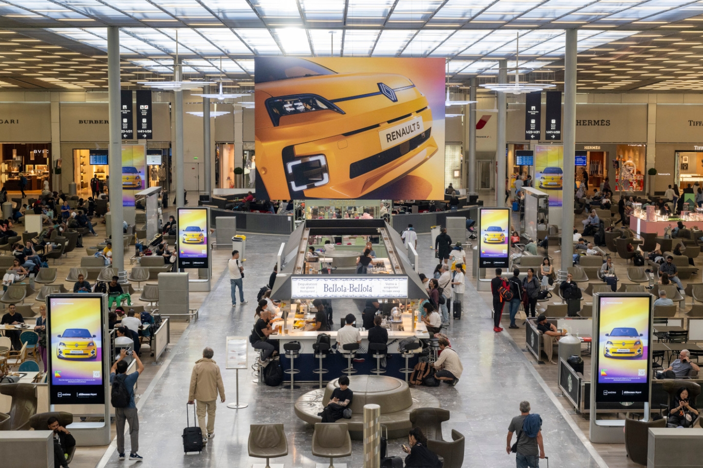 CDG Charles De Gaulle Airport Advertising