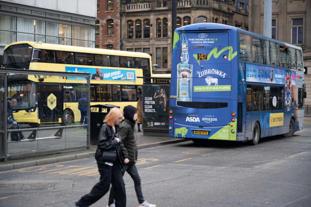 Manchester Bus Advertising - Excite Out Of Home Manchester Bus Advertising