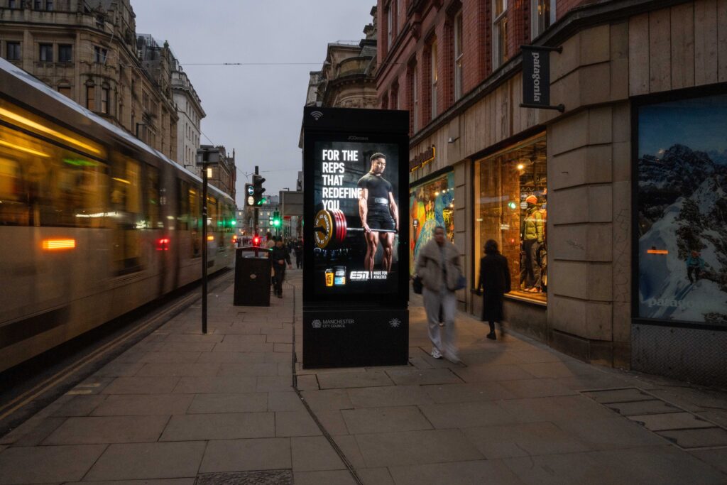 OOH Advertising Manchester - Excite Out Of Home OOH Advertising in Manchester