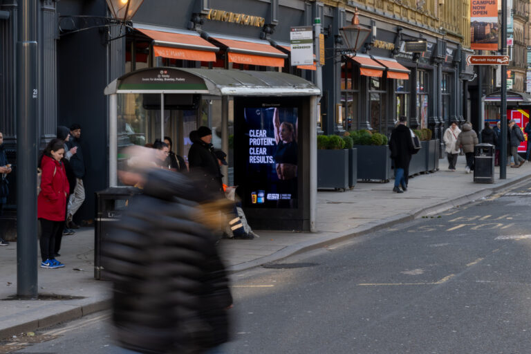 Leeds Digital Bus Stop Advertising