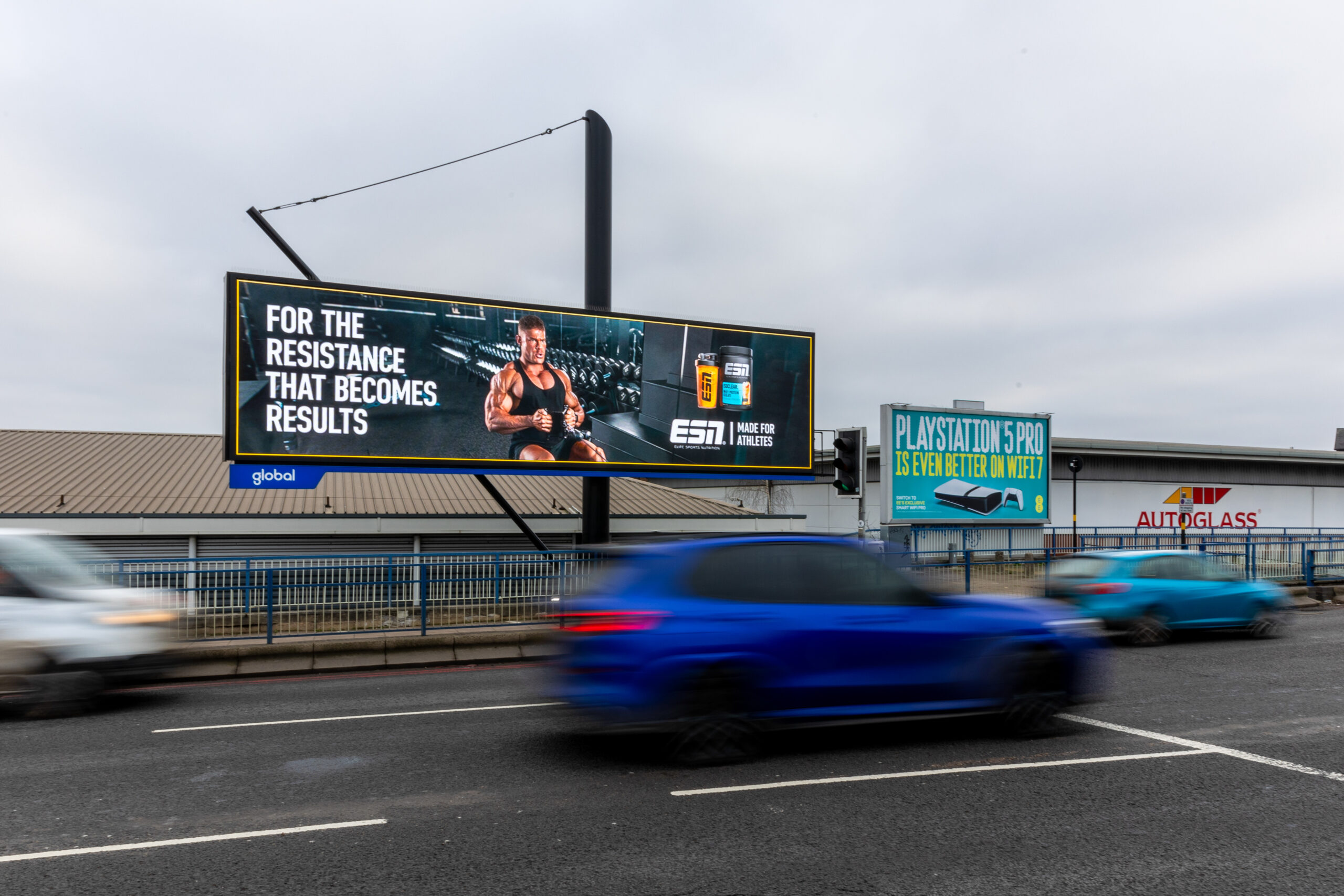 Premium Digital Billboard Birmingham - Excite Out Of Home An example of large digital billboards in Birmginham.