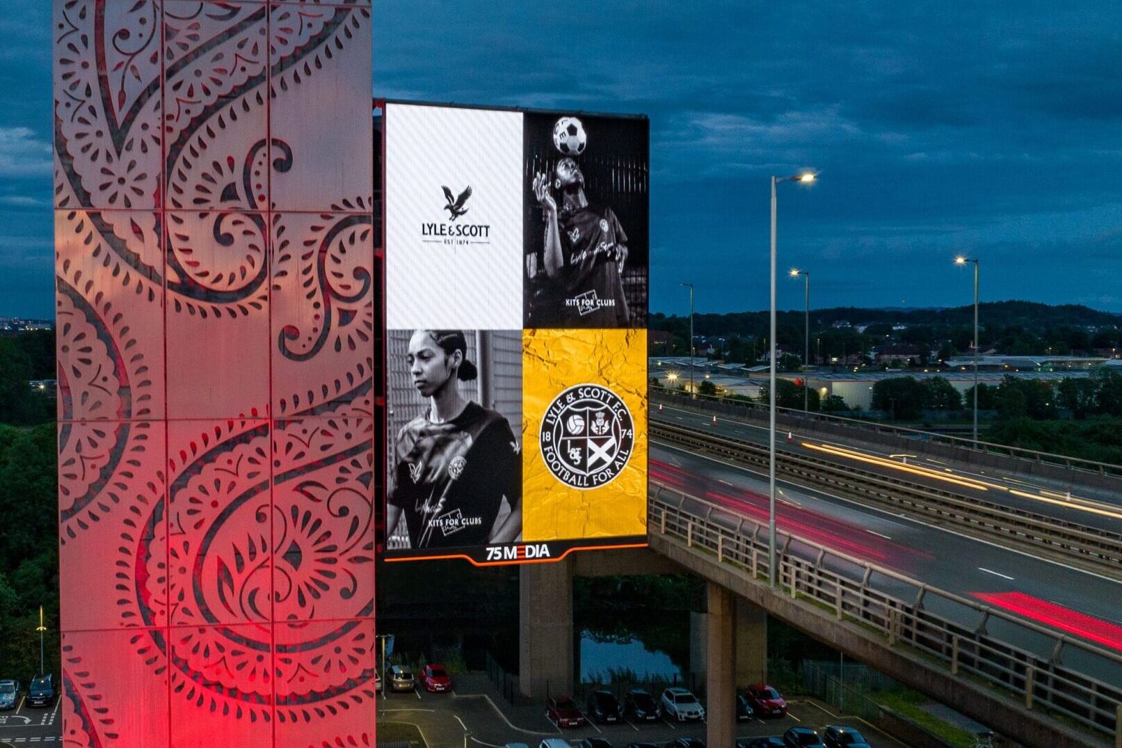 Glasgow Digital Tower Advertising - Excite Out Of Home Glasgow Digital Tower Advertising