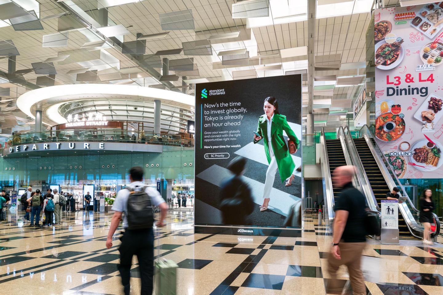 Singapore Changi CAG Airport Advertising