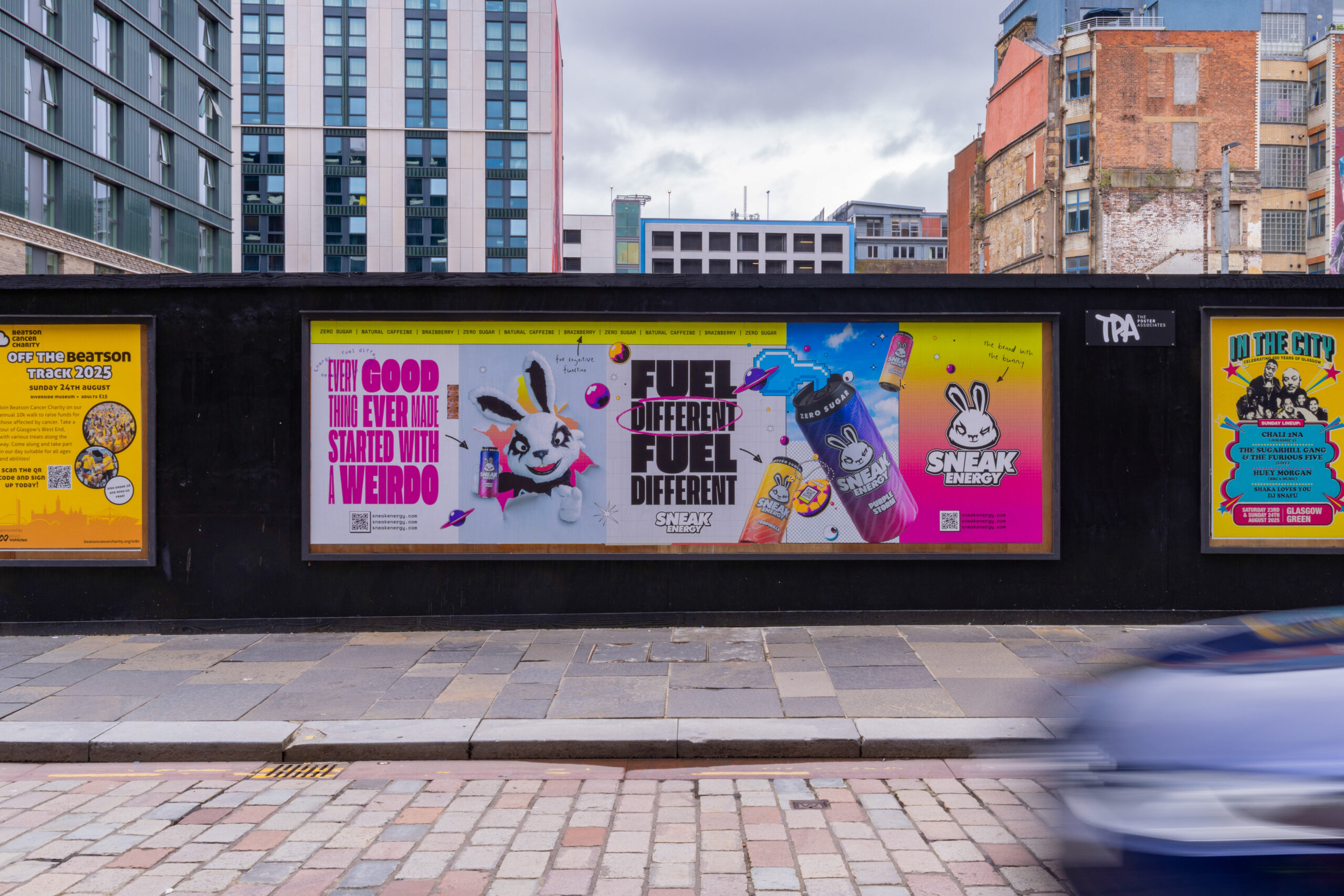 Glasgow Flyposting Advertising - Excite Out Of Home Glasgow Flyposting Advertising