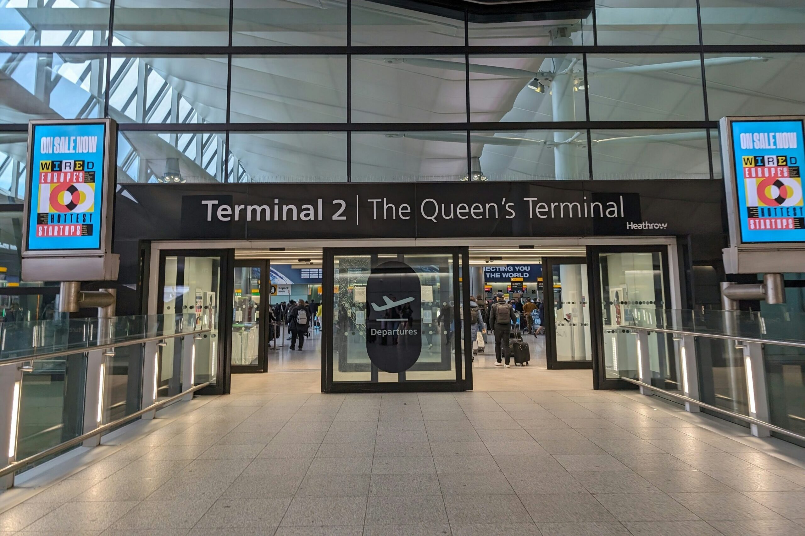 Heathrow Advertising Terminal 2 - Excite Out Of Home Heathrow Advertising in Terminal 2