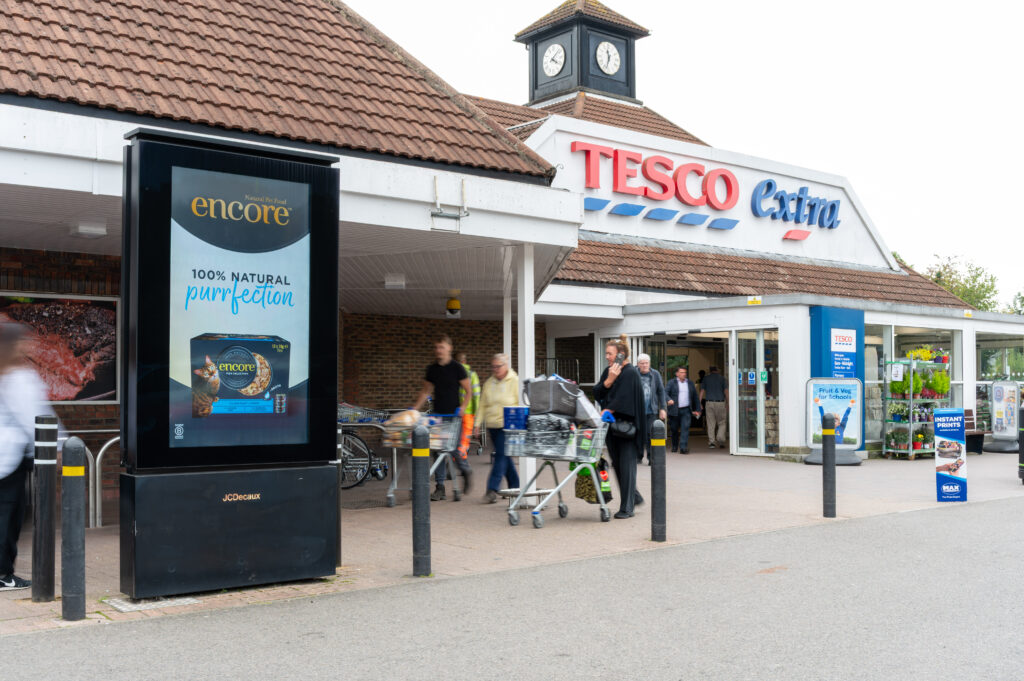 Tesco Digital Screen Advertising