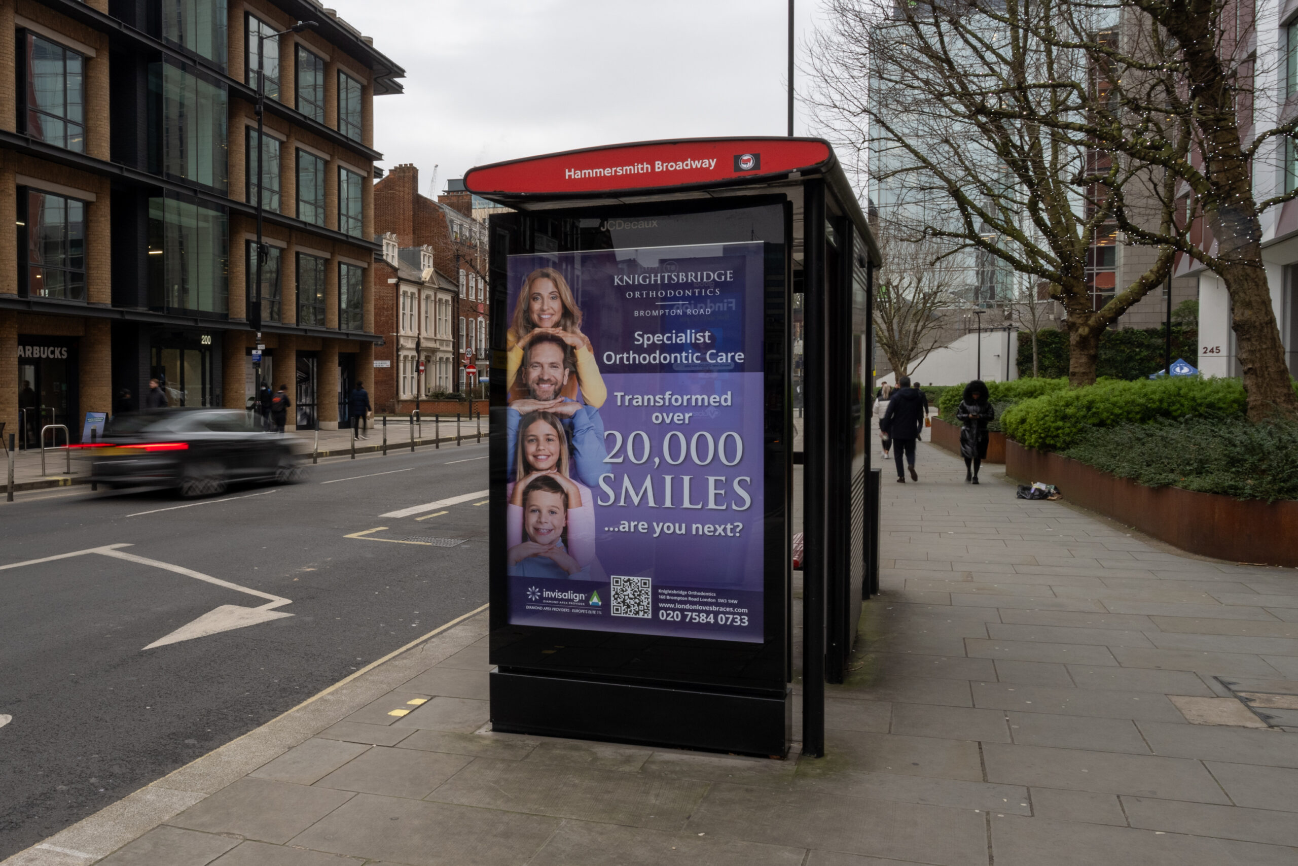 Bus Shelter Advertising London