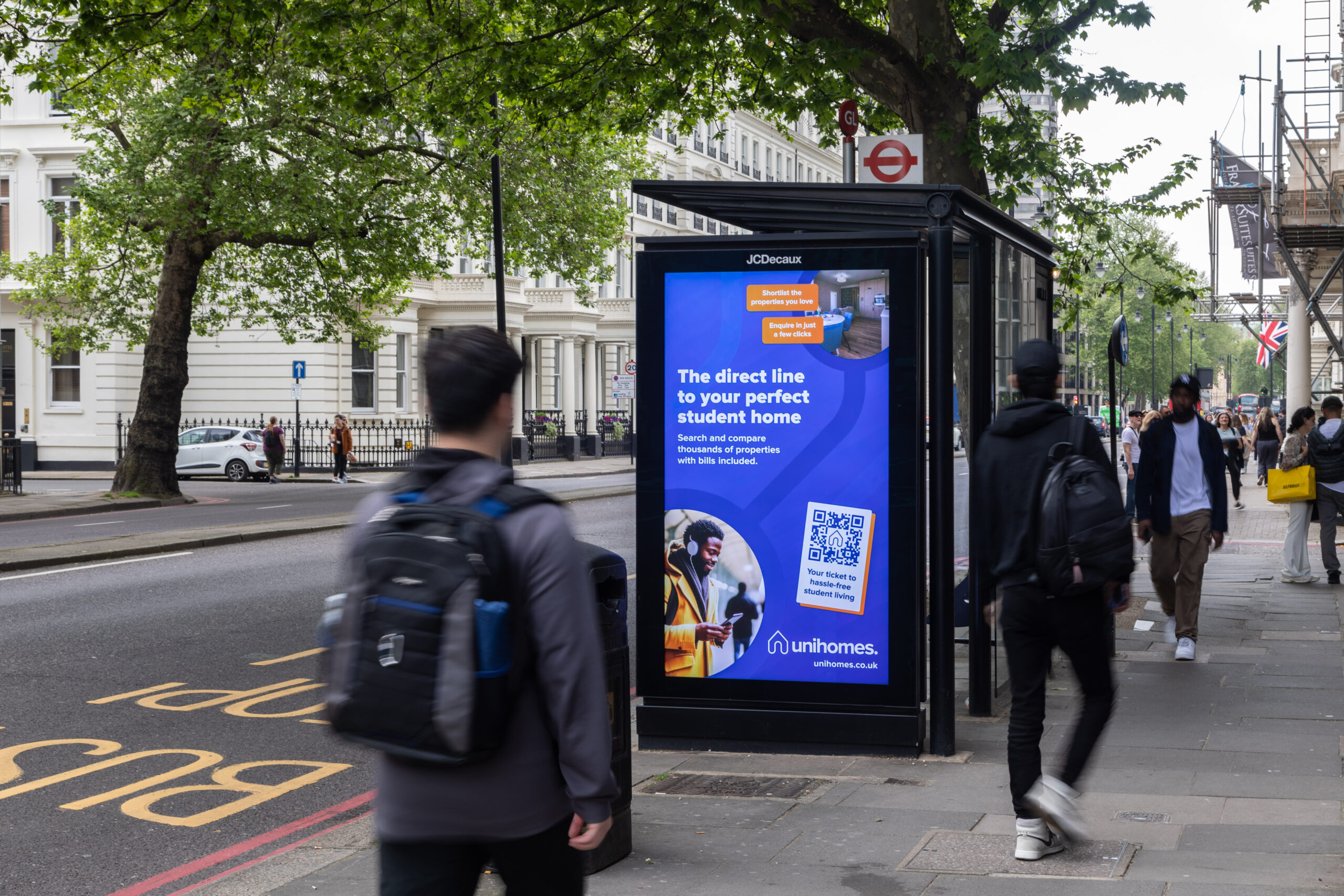 London Bus Shelter Advertising