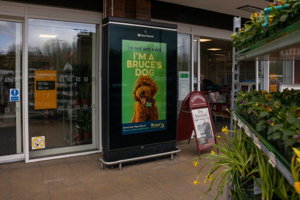 Sainsbury's Entrance Advertising