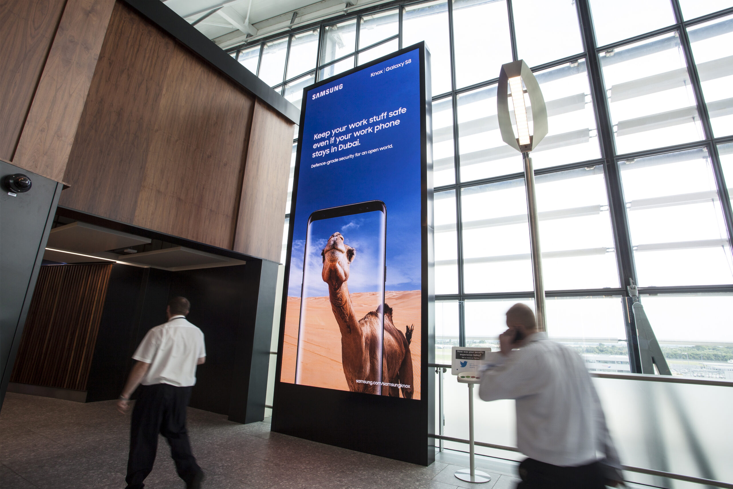 First Class Security DOOH Heathrow