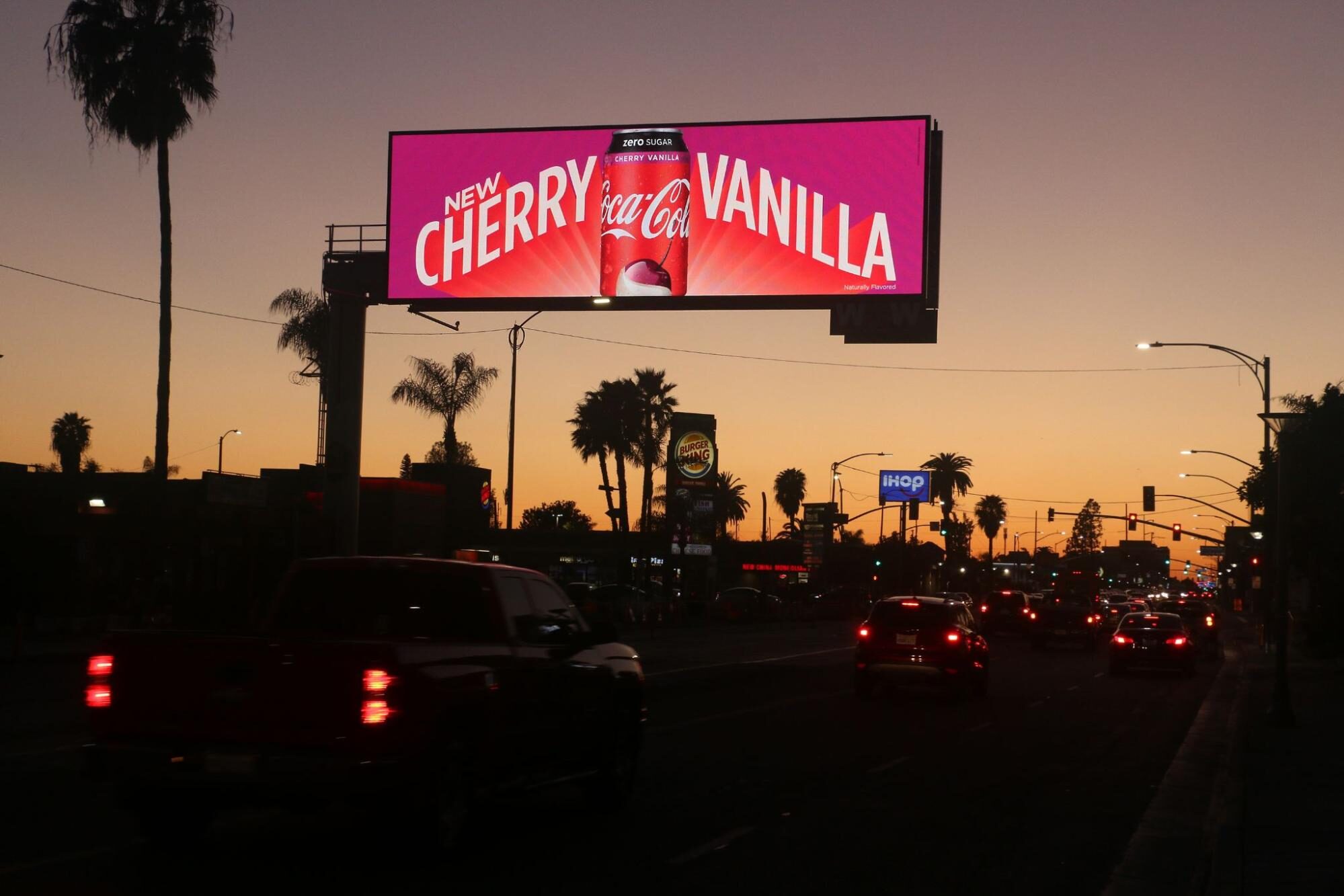 Digital out of home advertising screens in a US metropolitan environment