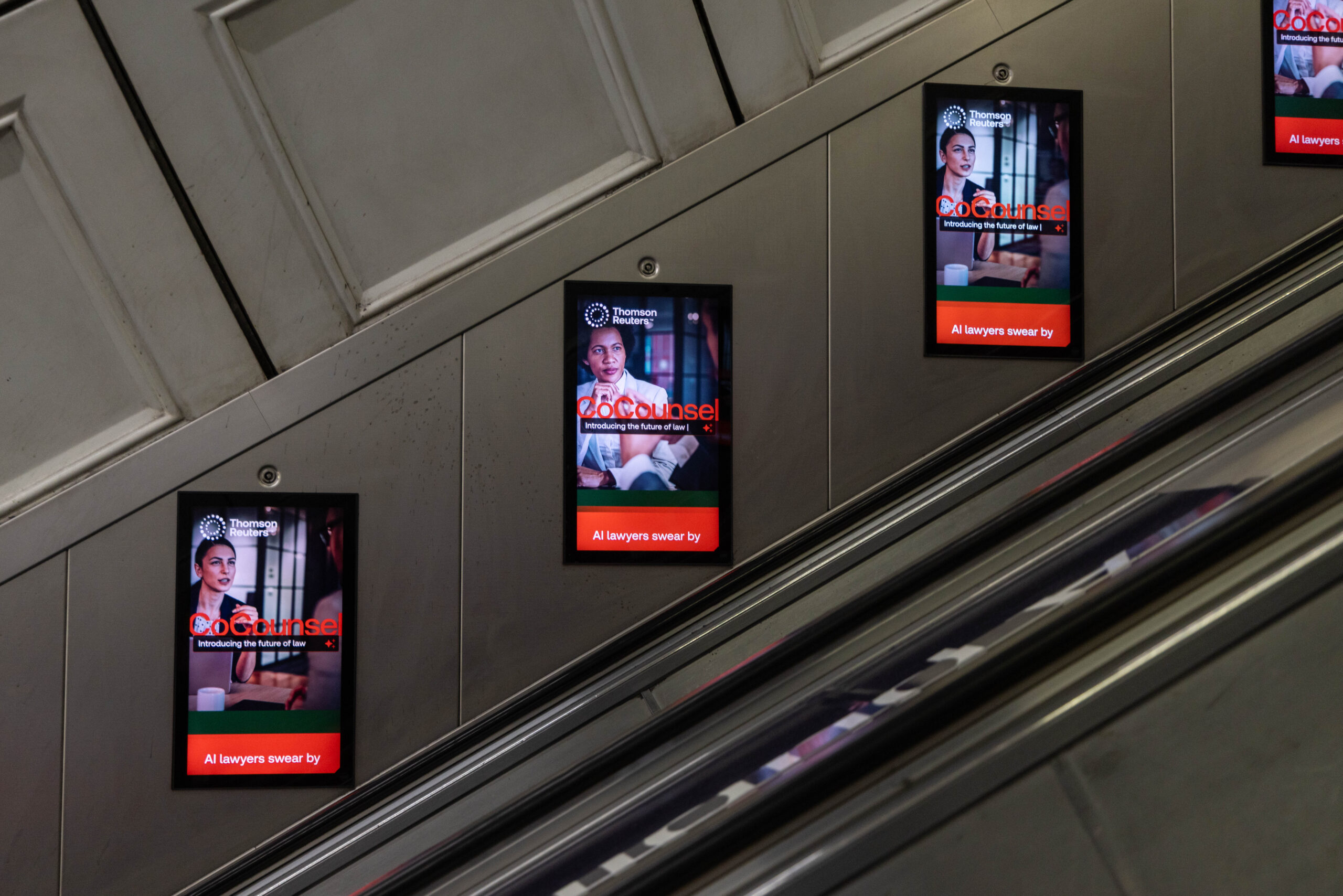 Underground Digital Screen Advertising
