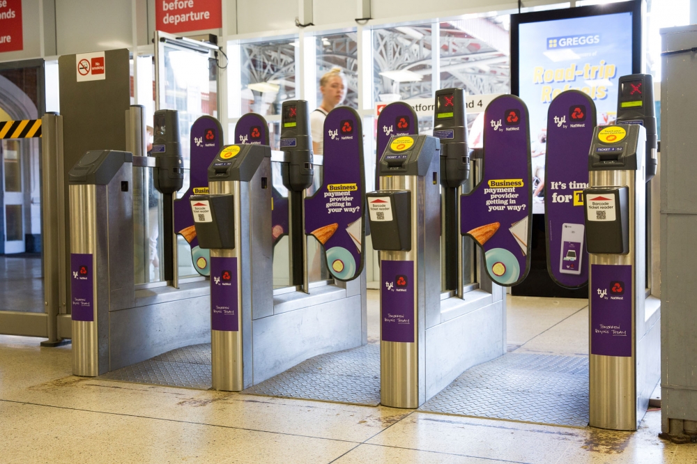Natwest Ticket Gate Advertising